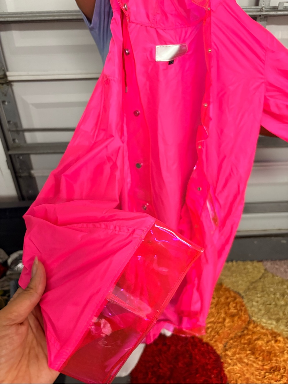 THE MIGHTY COMPANY Hot Pink Shell Jacket